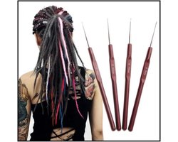 5-teiliges Dreadlock-Werkzeug-Set Mit Häkelnadeln & Webnadeln – Für Flechten & Reparieren