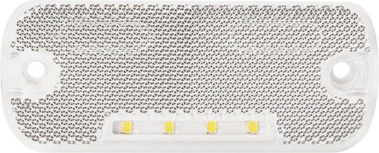 SecoRüt Markeringslicht Open kabeleinden Markeringslicht Voor 12 V, 24 V Wit