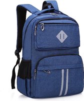 chool Bag for Boys,Kids,Girls,Teen School Backpacks with Multi Pockets and Reflective Design,Waterproof Kids School Bags,Casual Daypack School Backpack,Fit Age 6 to 16,Blue