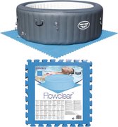Bestway-Protecteurs de sol pour piscine-8-pcs-bleu-58220