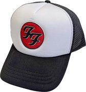 Foo Fighters - FF Logo Trucker pet - Zwart/Wit