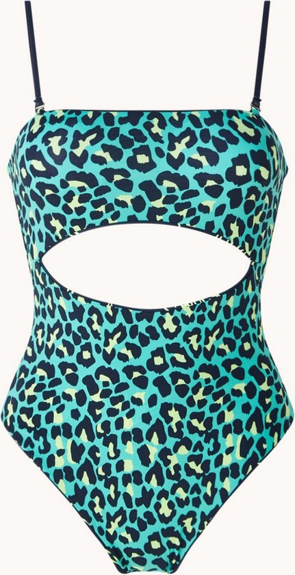 Maaji Greenwood Tanya maillot de bain réversible imprimé panthère - Taille M