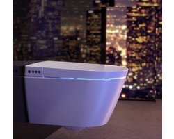 Creavit WQ Smart Toilet – douche-wc met afstandsbediening – wit – inclusief wc-zitting