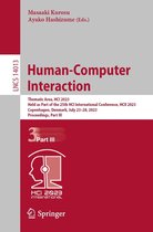 Lecture Notes in Computer Science 14013 - Human-Computer Interaction