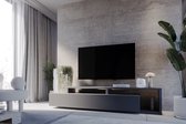 Meubel Square - TV meubel TRON - Antraciet - 219 cm - TV kast