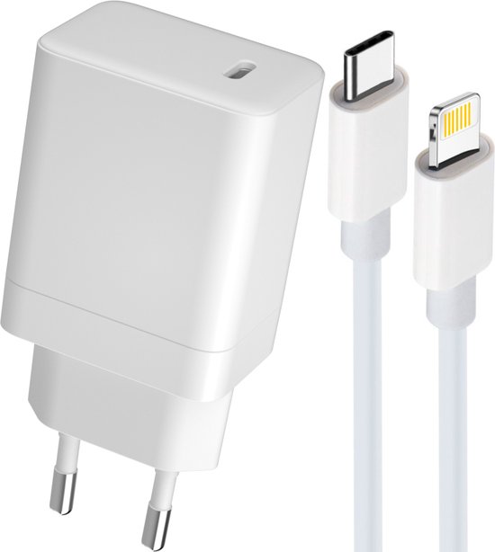Chargeur rapide pour Apple iPad, iPhone, MacBook (Air et Pro) - Câble  Lightning USB-C