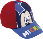 Kinderpet Mickey Mouse Happy smiles Blauw Rood (48-51 cm)
