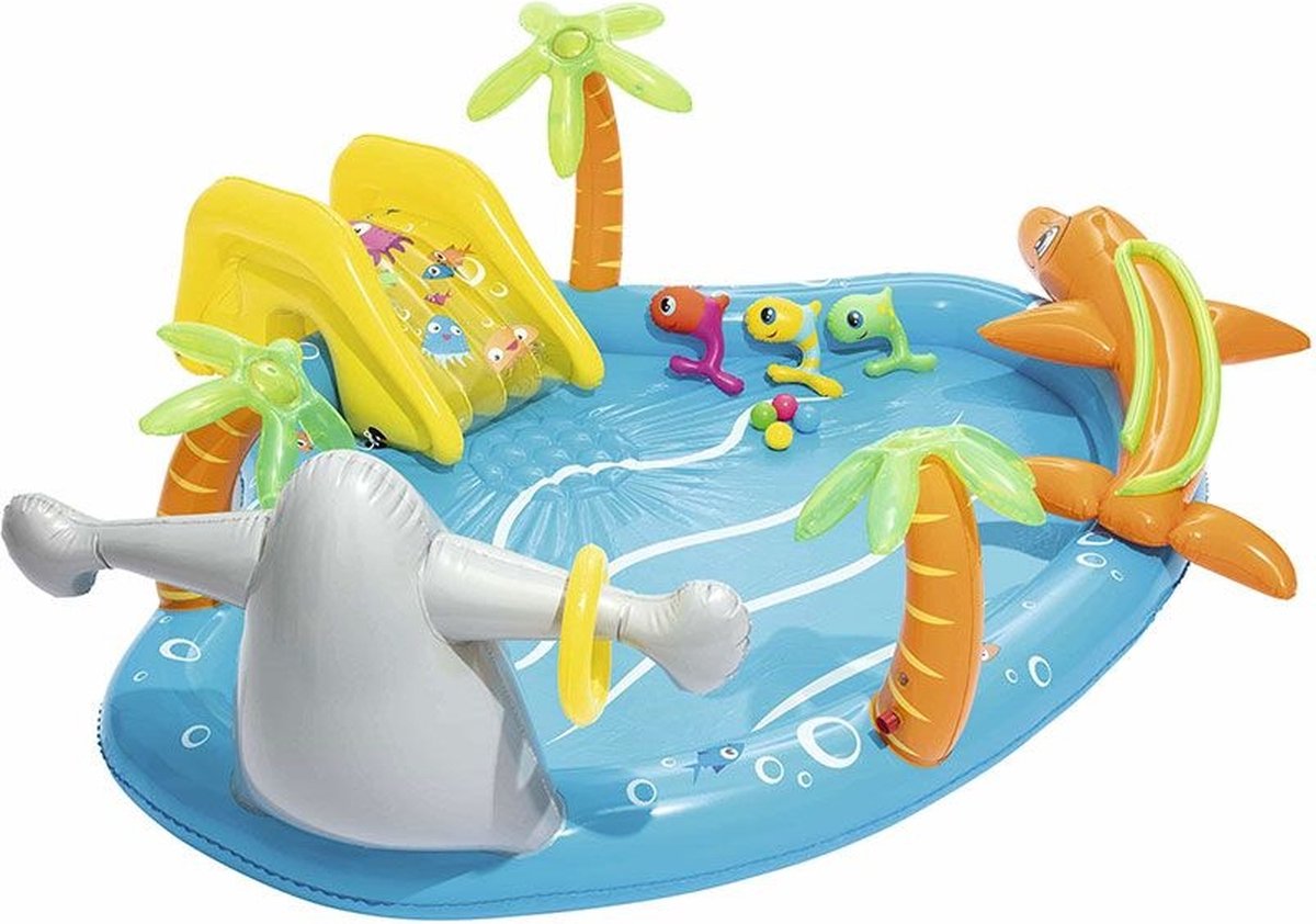 Bestway Speelzwembad Zeedieren - 280x257x87cm — afbeelding 13