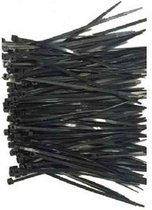 Gembird - Gembird kabelbinders 100 stuks van 250 x3,6 mm in zwarte kleur