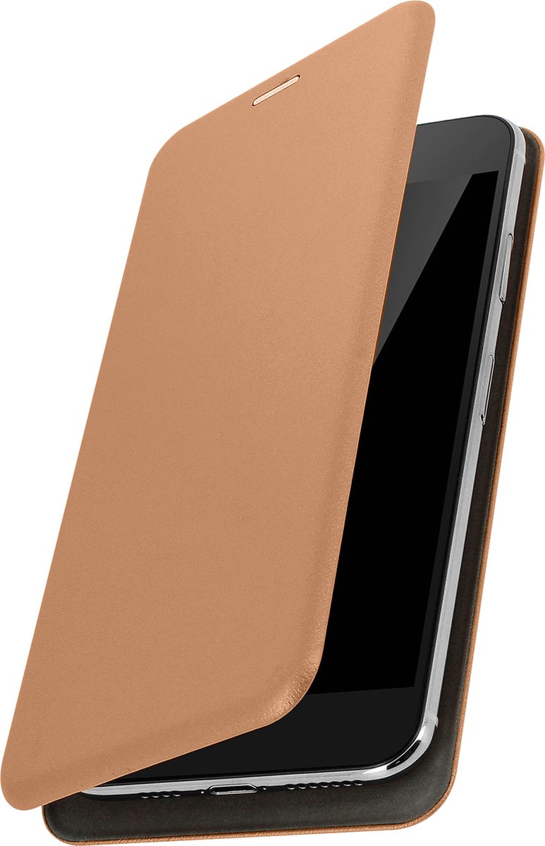 Case voor Smartphones van 5,4'' tot 6,0'' Kaarthouder Schuiffunctie Champagne