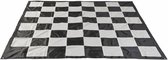 Tuin schaakmat, 140x140 cm in tas met haringen ®Designed in UK - Prachtig afgewerkt - Kwaliteit & Klasse - Profi