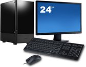 Intel 12th Gen Zakelijke Desktop Computer Set - COMPLEET INCLUSIEF MS OFFICE: Word, Excel Lifetime Abonnement - 24