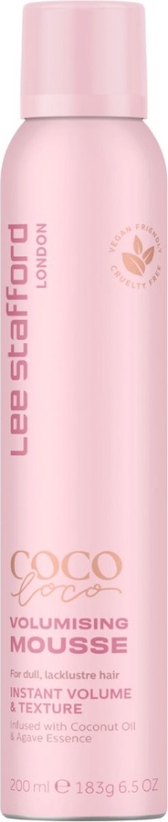 Lee Stafford Coco Loco Volumising Mousse Volumemousse 200 ml