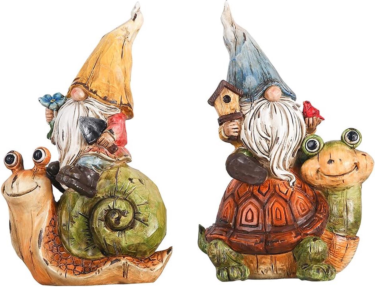 TERESA'S COLLECTIONS 22cm tuindecoratie zonne-LED laarzen fee huis