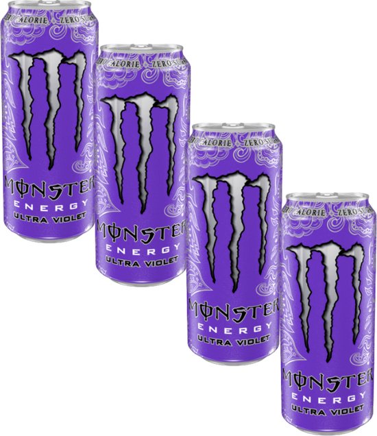 Monster Ultra Violet USA 4Pack (4x500ml)