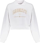 Frankie & Liberty Helena Pull Pulls & Pulls & Gilets Filles - Pull - Sweat à capuche - Cardigan - Wit - Taille 128