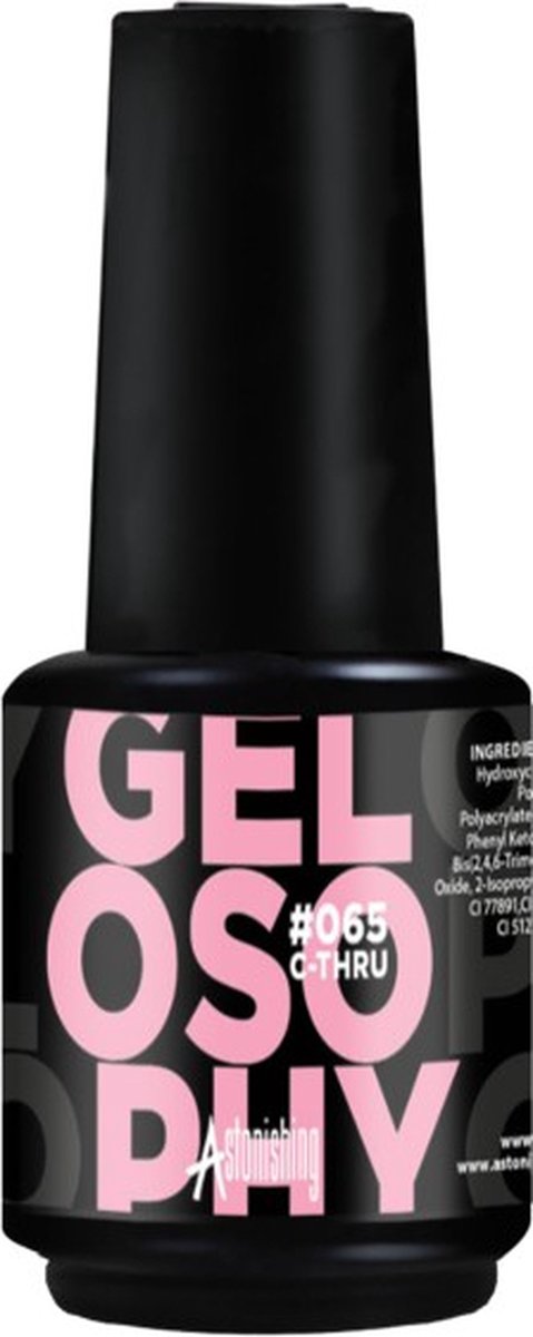 Astonishing Gelosophy #065 C- Thru - 7ml