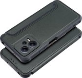 Case2go - Hoesje geschikt voor Xiaomi Redmi Note 12 5G - Schokbestendige Book Case - Groen