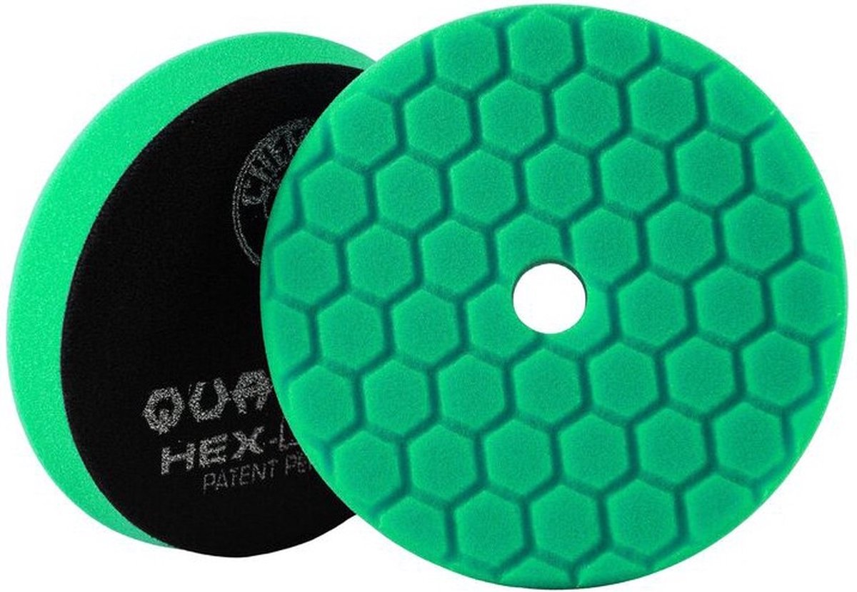 Chemical Guys Hex Logic Quantum Polijstpad 135mm GROEN - Heavy Polishing