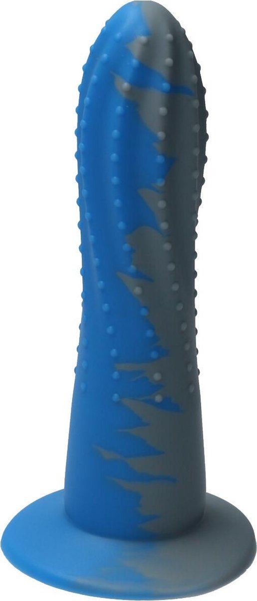 Goedkoopste Ylva & Dite - Prickly Pear - Siliconen dildo - Made in Holland - Grijs / Licht Blauw