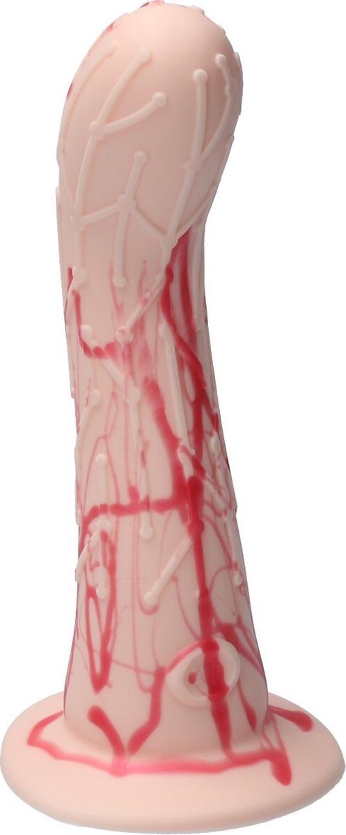 Goedkoopste Ylva & Dite - Cryptodite - Siliconen G-spot / Anale dildo - Made in Holland - Pastel Oranje / Perzik Rood Metallic