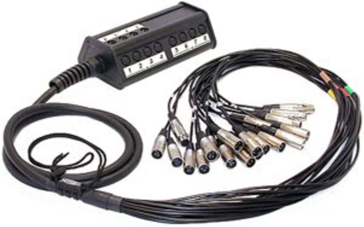 Cordial Multicore CYB 8-4 C 15 15m - Multicore kabel