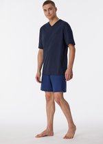 Schiesser Pyjama korte - Comfort Essentials Heren Pyjamaset - Maat XL