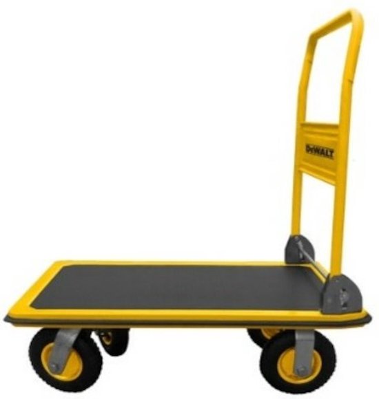 Foto: Dewalt platformwagen dxwt 504 1 5 x 61 5x 86 4 cm tot 400 kg staal geel