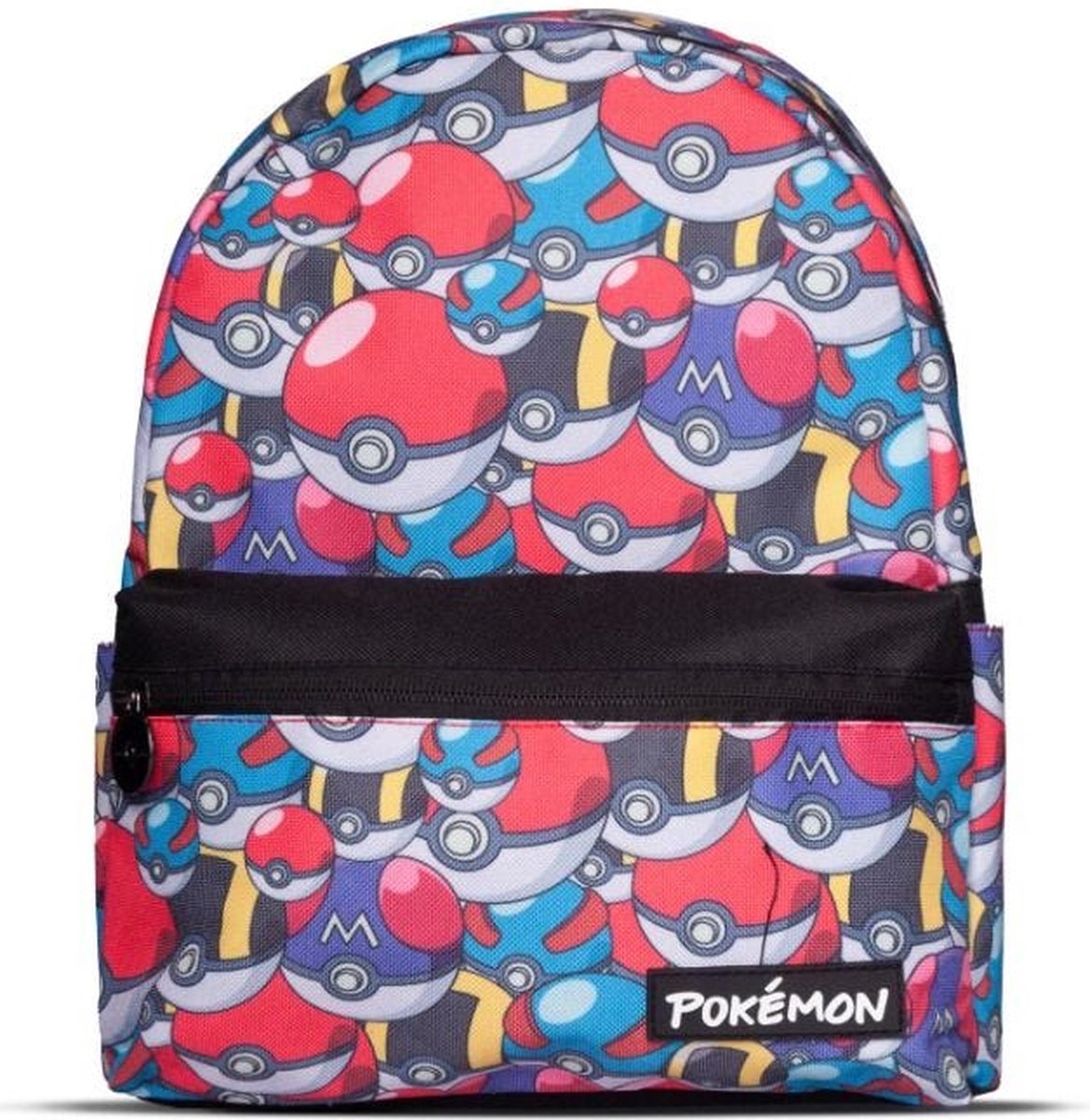 CyP Brands-Pokémon-schooltas, rugzak, aanpasbaar aan kinderwagen, schoolmateriaal, rugzak, Pikachu, Evee, bruin, officieel product, Bruin, Estandár