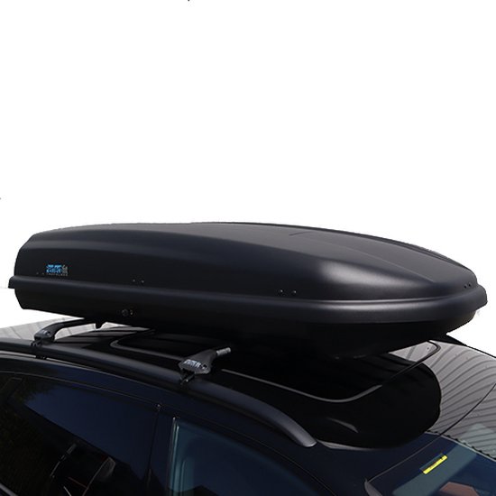 Dakkoffer 500 liter Perfect Fit travelbox Mat zwart