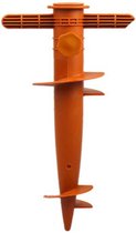 Parasolharing - oranje - kunststof - D22-32 mm x H31 cm
