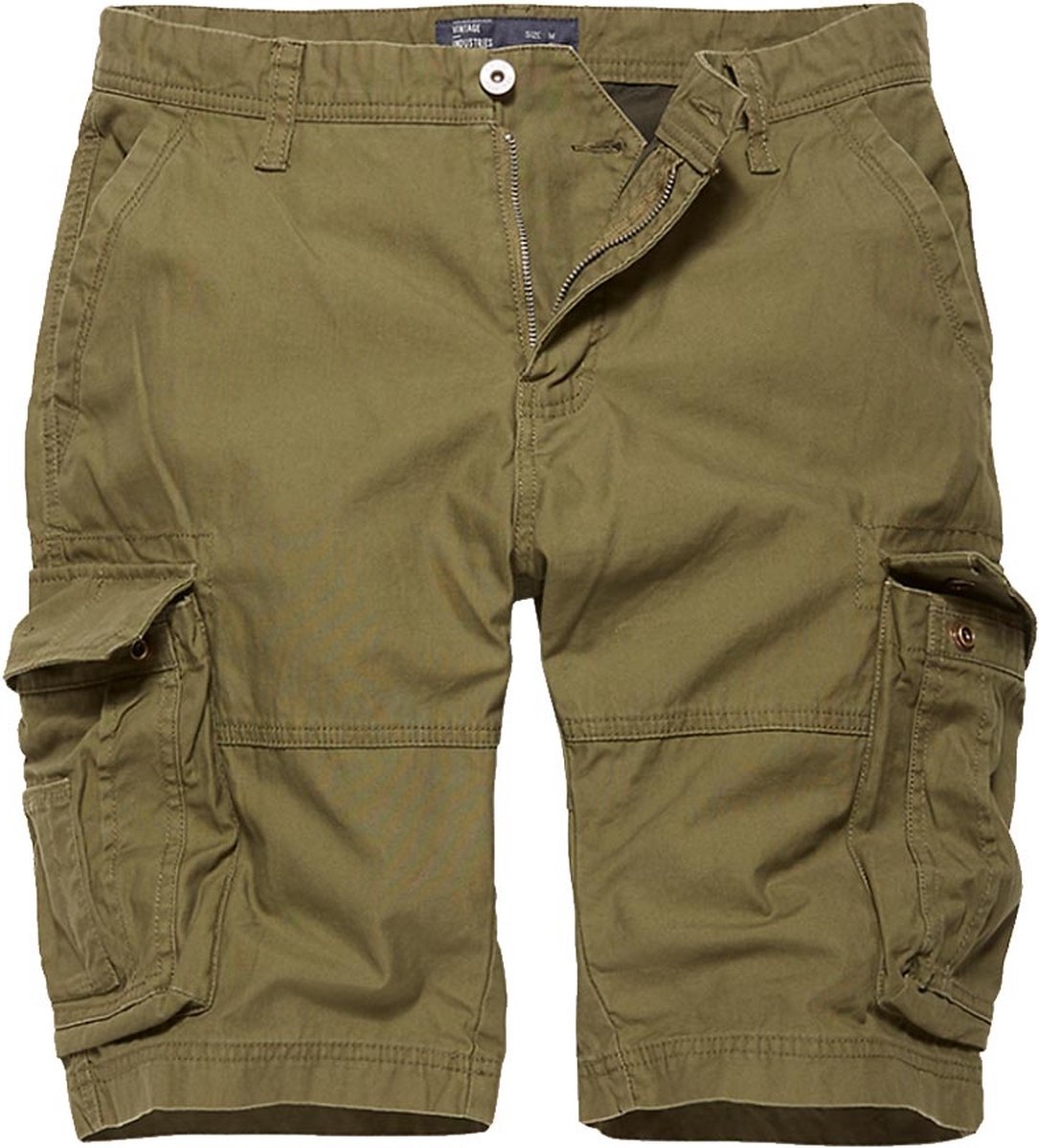 Vintage Industries Rowing Heren Shorts Groen