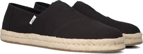 Toms Alp Rope 2.0 Loafers - Instappers - Heren - Zwart - Maat 39