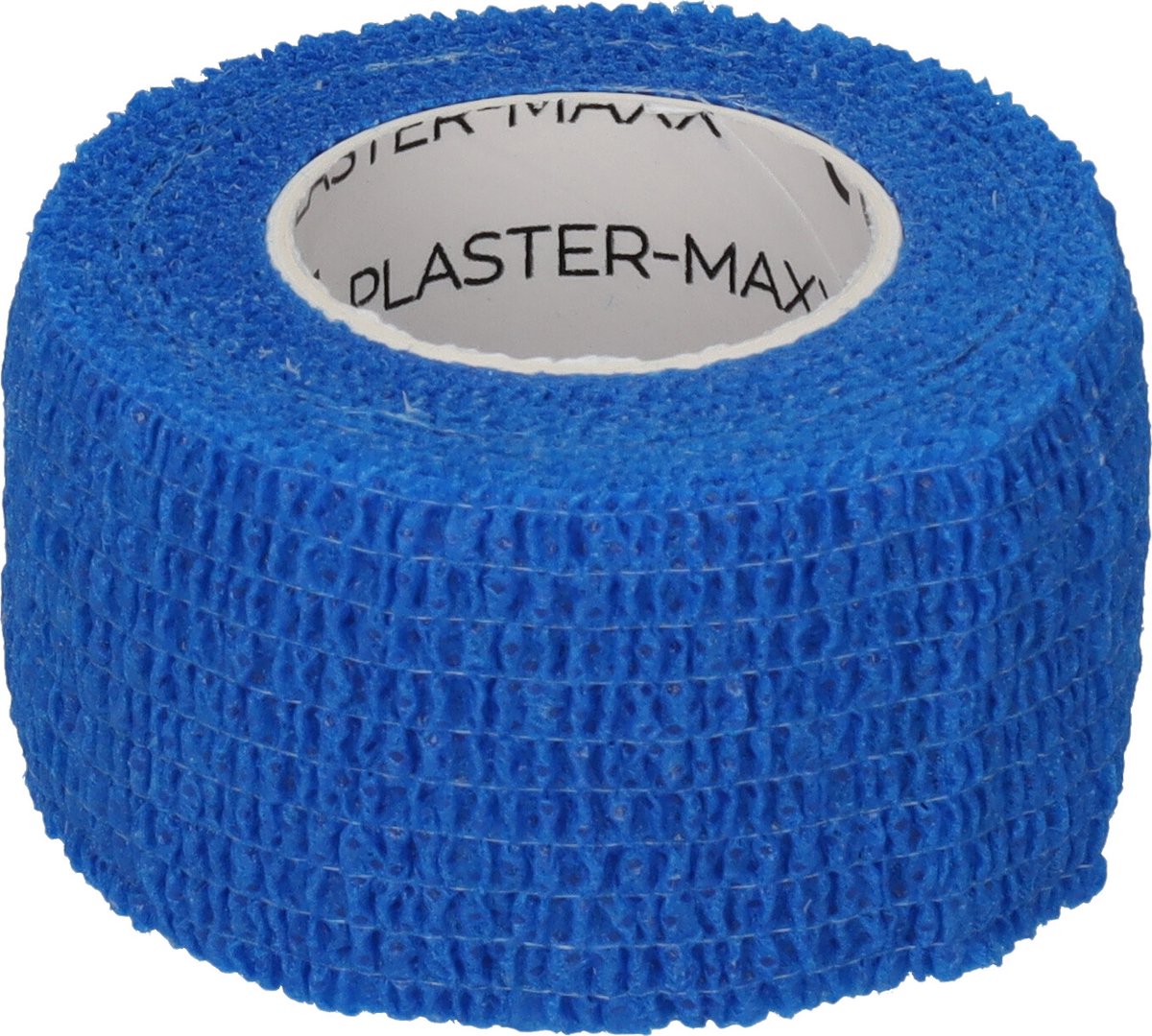 Goedkoopste Plastermaxx de hypoallergene elastische pleister ( blauw ) die werkt zonder lijm. Waterbestendig, rekbaar, anti allergisch, latex vrij, absorbeert bloed, afscheurbaar ( geen schaar nodig ) lengte 450cm x breedte 2,8cm, handig voor thuis of op reis