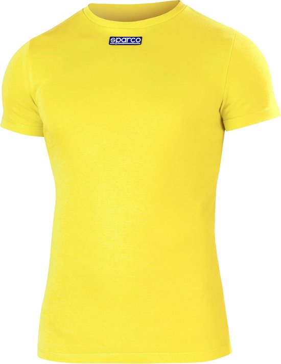 Sportshirt Sparco T-Shirt Geel Maat XS