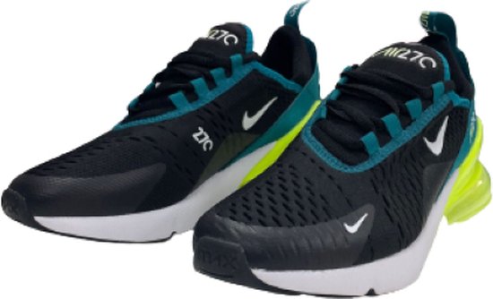 Nike air max 270 (GS) - Zwart - vert - blanc - turquoise - taille 38 |  bol.com