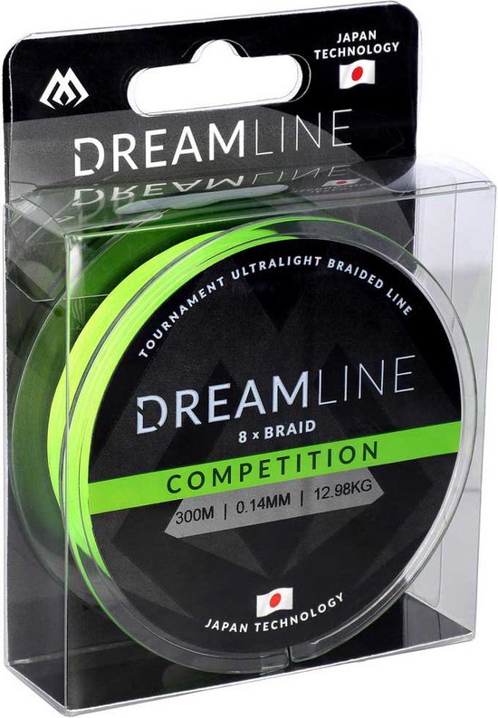 Mikado Dreamline Competition Gevlochten Vislijn 300 M Groen 0.140 mm van Merkloos — afbeelding 5