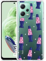 Cazy Hoesje geschikt voor Xiaomi Redmi Note 12 Lavalampen