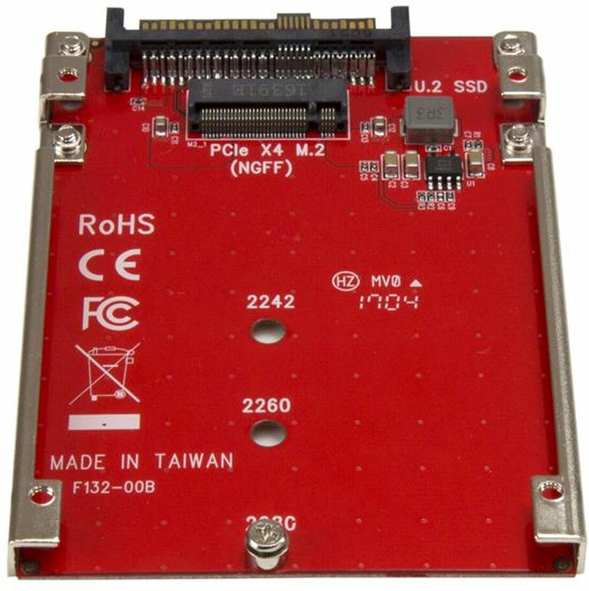 StarTech M.2 naar U.2 SFF-8639 adapter - M.2 PCIe NVMe SSDs