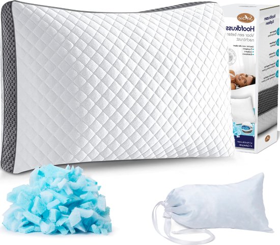 Softsie Traagschuim Hoofdkussen 60x70 Ergonomisch Kussen 