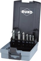 RUKO ULTIMATECUT 102790RO Kegelverzinkboorset 6-delig 6.3 mm, 8.3 mm, 10.4 mm, 12.4 mm, 16.5 mm, 20.5 mm HSS 1 stuk(s)