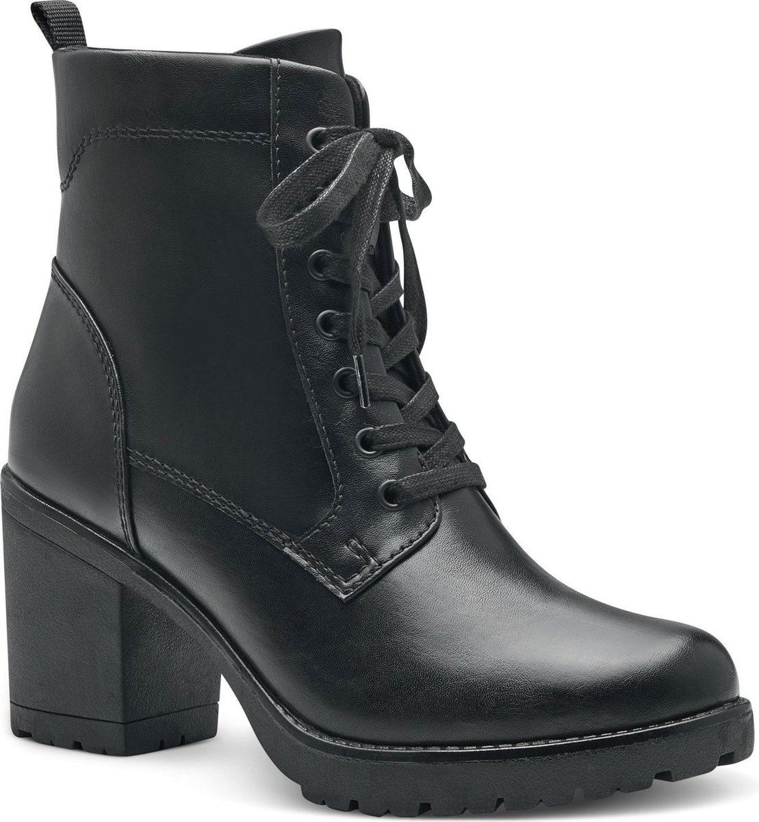 Marco Tozzi Dames Enkellaarsje 2-25204-41 001 F-breedte Maat: 37 EU