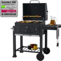 Tepro Garten Toronto Barbecue Grillwagen Bouwpakket - Thermometer in deksel - RVS