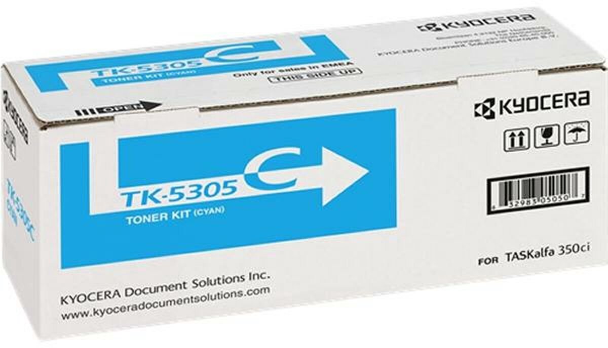 Kyocera - TK-5305C - Tonercartridge - 1 stuk - Origineel - Cyaan