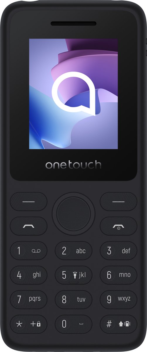 TCL onetouch 4041 - 4G - Dual SIM - 1.8 inch - Grijs | bol