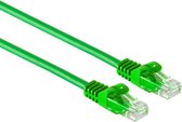 Powteq professional - 50 cm - CAT 7 netwerkkabel / internetkabel - 10 Gbit - Groen