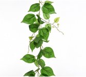 Groene klimop kunstplant slinger 220 cm - Kunstplanten/nepplanten - Hangplanten