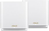 ASUS ZenWiFi AX (XT8) routeur sans fil Gigabit Ethernet Tri-bande (2,4 GHz / 5 GHz / 5 GHz) 4G Blanc