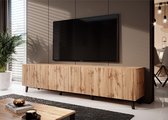 Tiroir de meuble - Meuble TV Vintar - Chêne - 200 cm