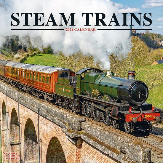 Steam Trains Kalender 2024 bol